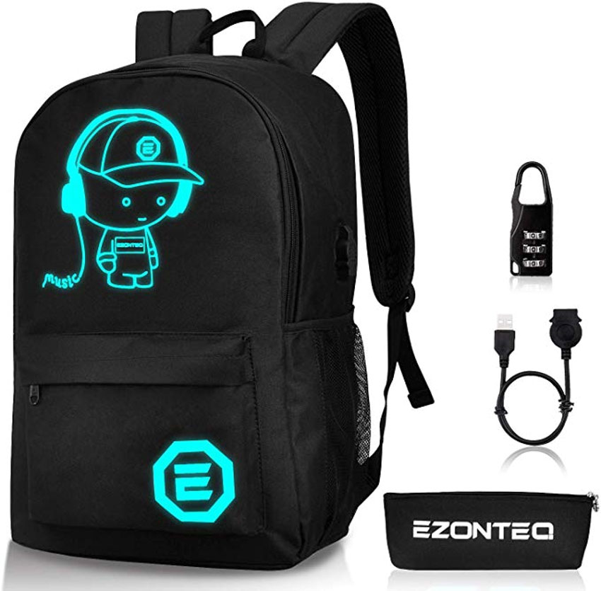 Las 5 mochilas mejor conectadas 4 Mochila-Luminosa Ezonteq
