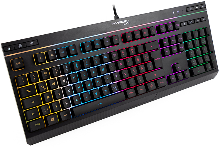 HyperX Clavier gamer ALLOY CORE RGB MEMBRANE pas cher 