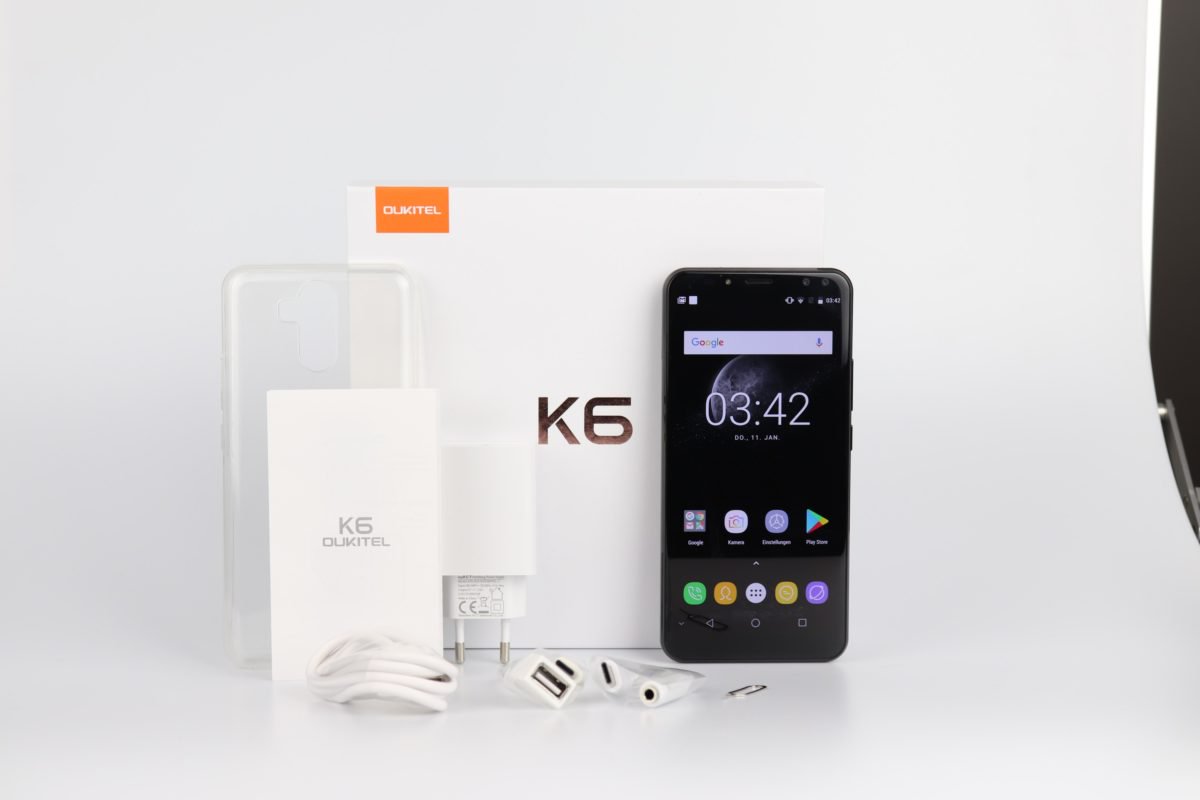 Análisis de Oukitel K6 1 teléfono-Oukitel-K6