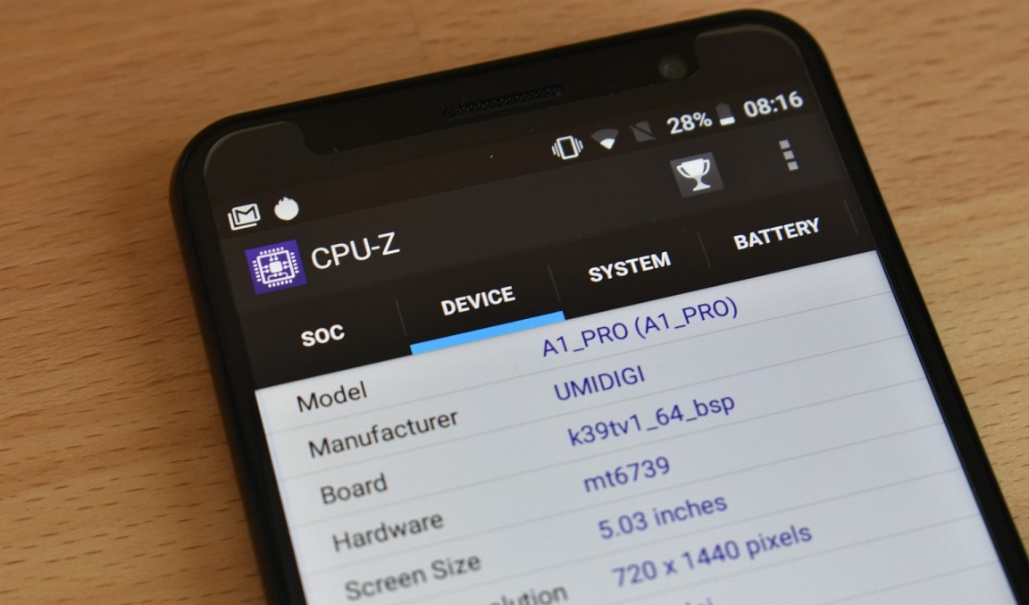 Análisis de Umidigi A1 Pro 1 teléfono-Umidigi-A1-Pro